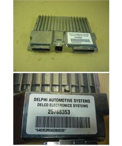 Motorsteuergerät 25768353 Steuergerät Cadillac GMT265 4.6 V8 SRX 06.539.106