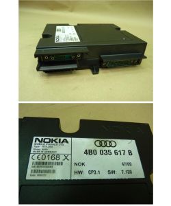 Steuergerät Telefon 4B0035617 Nokia Audi 4B Quat 2.7 V6 A6 01.472.114