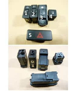Schalter Dimmer  ZV Leuchtweitenregulierung BMW E39 520 97.164.109