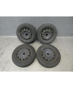 Winterreifen Stahlfelgen Hankook 185 60 R15 Seat Ibiza IV 6J 11.1760.002