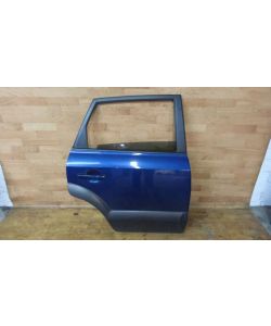 Tür HR hinten rechts blau OL 130Tkm Hyundai Tucson JM 2.0 CRDi HTU.10.1251.003