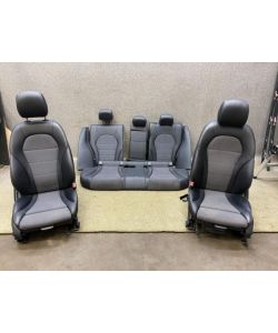 Sitzgarnitur Teilleder Sitz Rücksitzbank 151Tkm Mercedes S205 C220 D 16.1960.111