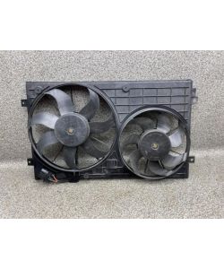 Kühlerlüfter 1K0121207BB Lüfter 151Tkm Skoda Yeti 5L 1.4 TSI 15.1975.145