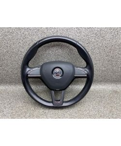 Lederlenkrad 5E0419685A Lenkrad 151Tkm Skoda Yeti 1.4 TSI 15.1975.040