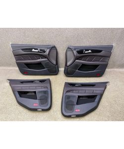 Türverkleidung Satz Leder def 143Tkm Mercedes W218 CLS 350 CDI 11.1872.099