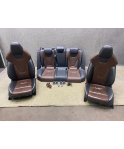 Sitzgarnitur Ledersitze Sitz Rückbank Audi S4 B8 3.0 Avant Facelift 14.1919.078