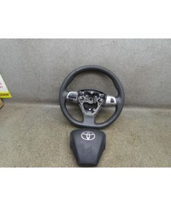 Lederlenkrad Beifahrerairbag Lenkrad Schaltern Toyota Auris 1.6 10.1754.054