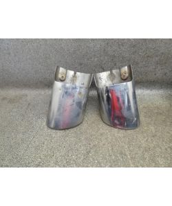 Blende Endschalldämpfer links rechts def 140Tkm Mercedes W246 B200  13.1835.015