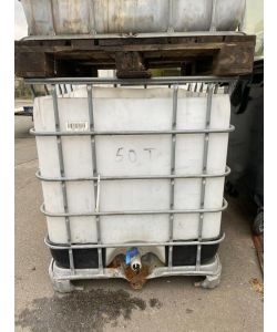 Gitterbox 120cm x 115cm x 100cm Lagerbox auf Holzpalette 1000 Liter (Box 11)