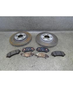 Bremsscheiben vorne Bremsklötze Nissan Qashqai J10 2.0 DCI 11.1838.090