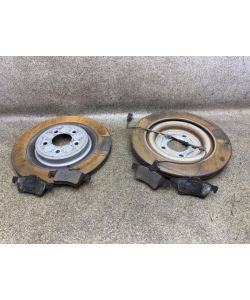 Bremsscheiben hinten Bremsklötze BS-9176C Jaguar XF X250 Sportbrake 12.1874.119