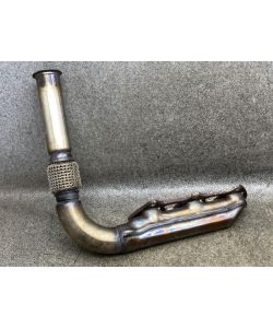 Abgaskrümmer links 059253033CC 224Tkm Audi A6 C7 4G 3.0 TDI 15.1942.172