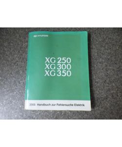 Hyundai Handbuch XG 250, XG 300, XG 350 2005 Handbuch Elektrik 