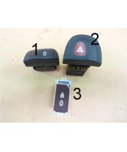 Warnblinkschalter Schalter Renault Megane RM.00.252.056