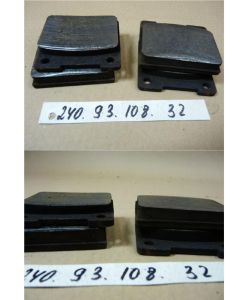 Bremsklötze Satz H hinten Volvo 240 93.108.032