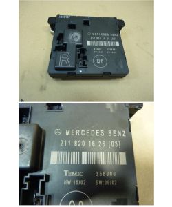 Türsteuergerät HR hinten 2118201626 Steuergerät Mercedes W211 E 220 03.508.025