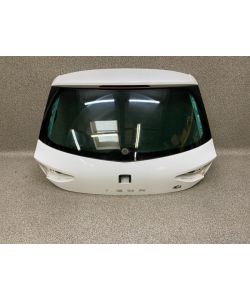 Heckklappe White LS9R S9R Heckscheibe def 155Tkm Seat Leon III 5F FR 16.1982.184