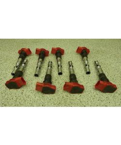Zündspule 1St. 077905115T 185Tkm Audi D3 4E 4.2 V8 Quat A8 03.810.154