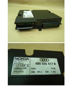 Steuergerät Telefon 4B0035617 Nokia Audi 4B Quat 2.7 V6 A6 01.472.114
