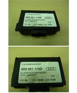 Alarm Steuergerät 4D0951173D Audi D2 V6 2.5 TDI A8 00.364.076