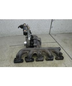 Turbolader 30751708 Abgaskrümmer 257Tkm Volvo V50 2.4 D5 07.1591.045