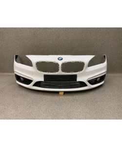 Stoßstange vorne Alpinweiss 300 def 43Tkm! BMW F45 218i 2er 18.1990.140