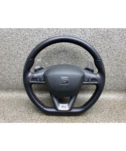 Lederlenkrad 5F0419091K 5F0880201C 153Tkm Seat Leon III 5F FR 13.2003.010