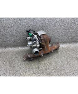 Turbolader 9807873180 Abgaskrümmer 164Tkm Ford S-Max II WA6 2.0 TDCi 15.1999.256