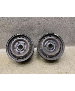 2x Stahlfelge BK21-1007-AA 6,5Jx15 ET60 Ford Transit Custom 17.1954.263