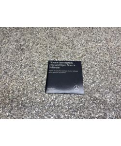 CD License Information A4708270400 Mercedes X-Klasse W470 X 350D 19.2001.004