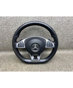 Lederlenkrad A0004604103 190Tkm Mercedes CLA W117 220 AMG-Line 16.2020.059