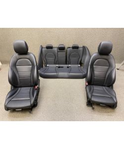 Sitzgarnitur Ledersitze Sitz Heizung Mercedes W205 C400 AMG-Line 17.2028.096