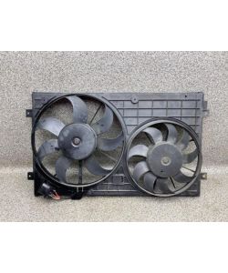 Kühlerlüfter 1K0121207BB 1K972669 174Tkm VW Touran 1T 1.4 TSI 11.1987.160