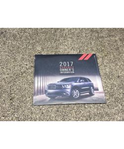 DVD Owner's Information Info Disk Dodge Durango III Facelift 2017 17.1867.027