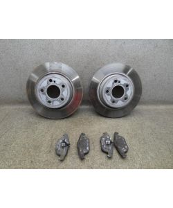 Bremsscheiben H hinten 300mm Bremsklötze ATE Mercedes W204 C 250 10.1767.145