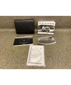 Betriebsanleitung nur 81 Tkm SsangYong Rexton II YK 21.2039.322